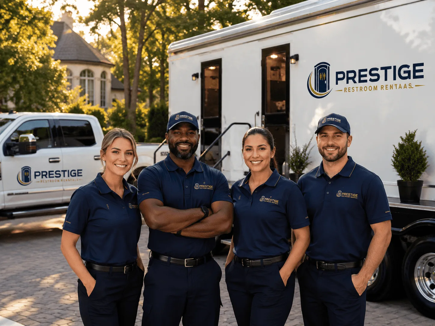 Trusted Luxury Portable Restrooms company in Cost, TX